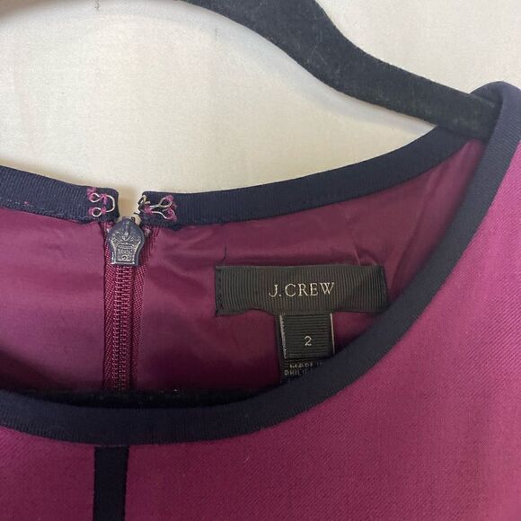 #155 J. CREW summer sleeveless sheath dress - Picture 4 of 8